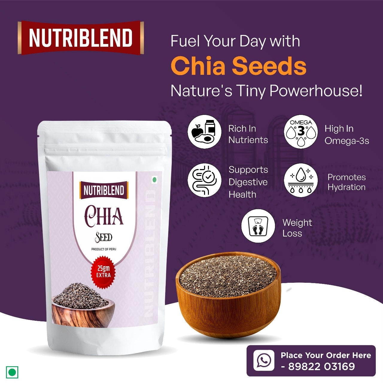 Chia Seeds 200gm
