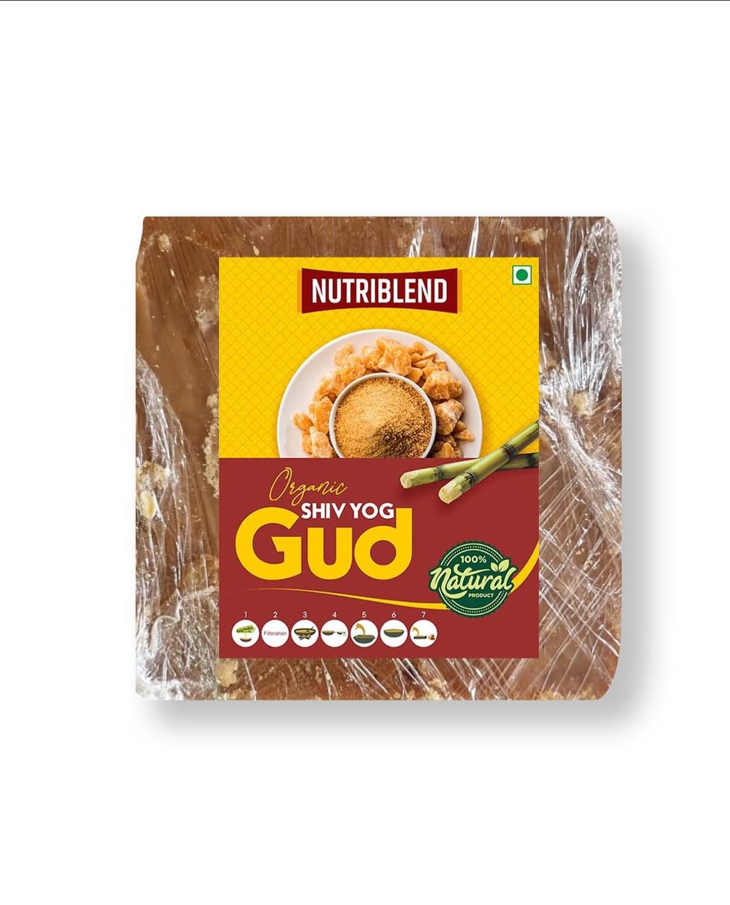 Organic ShivYog Gud 1kg Slab
