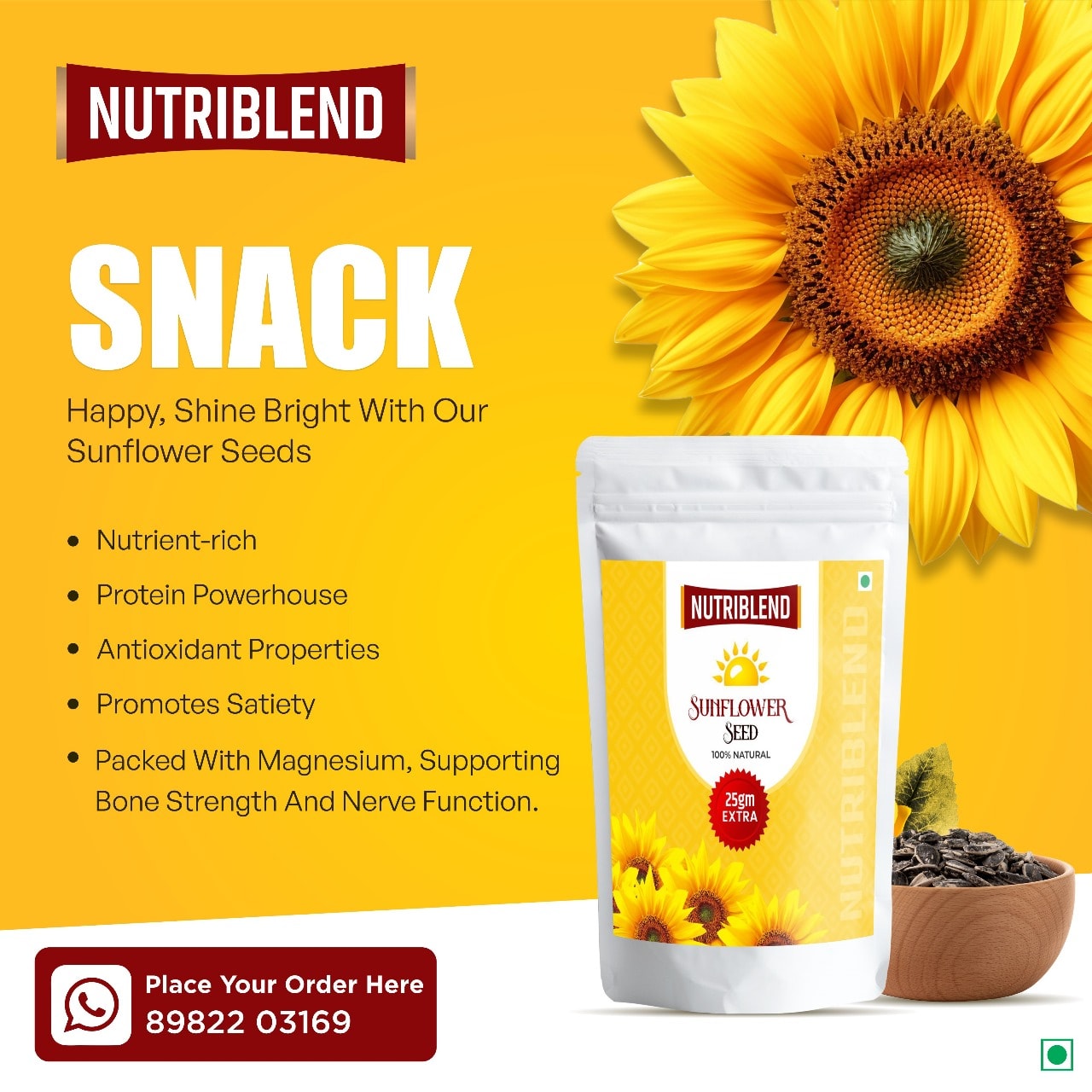 Sunflower Seeds 200gm