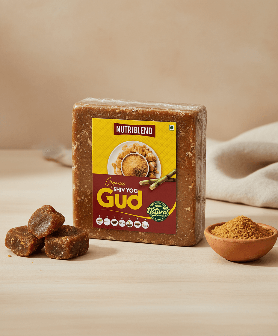 Organic ShivYog Gud 1kg Slab